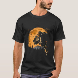 Camiseta Gato Selvagem Animal Jovem Grande Gato Ásia Tigre