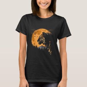 Camiseta Gato Selvagem Animal Jovem Grande Gato Ásia Tigre