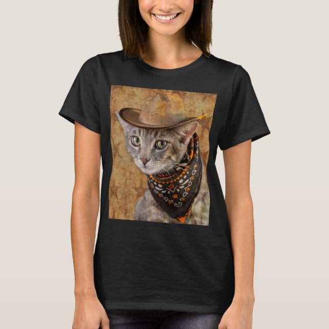 Camiseta Gato Selvagem Ocidental (Frente)