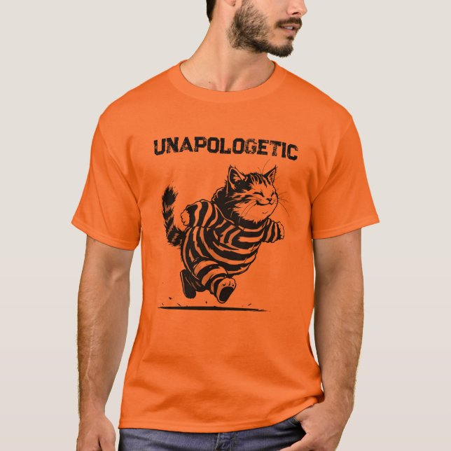 Camiseta Gato Sem Desculpas (Frente)