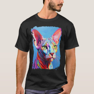 Camiseta Gato Sem Pelo Sphynx Legal