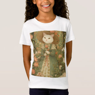 Camiseta Gato - Senhora Vitoriana de Gatos Rosewood