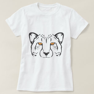 Camiseta Gato sério da chita