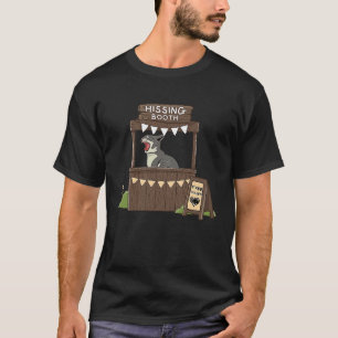 Camiseta Gato Sibilando Grátis Sibilos Cabine de Sibilo 3