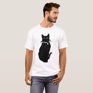 Camiseta Gato Silhouette