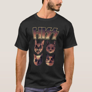 Camiseta Gato Silvo Gatos Gatinhos Música Rock Gato Silvo