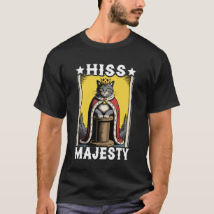 Camiseta Gato Silvo Majestade Poste de Arranhar Árvore Gato