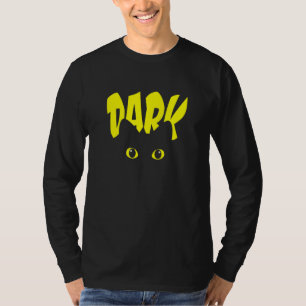 Camiseta Gato Simples, Gato Simples, Gato Giro Negro Amarel