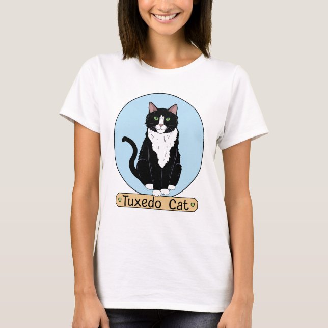 Camiseta Gato Smoking (Frente)
