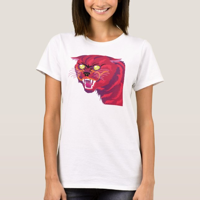 Camiseta Gato Snarling (Frente)