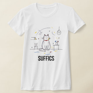Camiseta Gato Solene | SUFICIENTES
