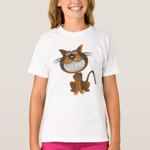Camiseta Gato sorridente