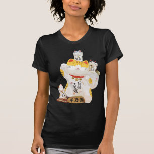 Camiseta Gato Sortudo Japonês