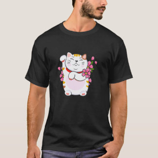Camiseta Gato Sortudo Maneki Neko