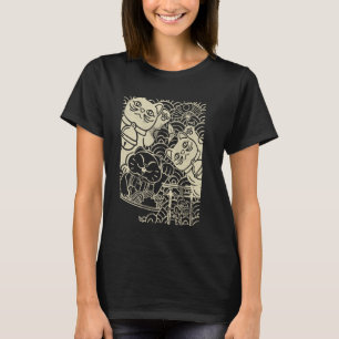 Camiseta Gato Sortudo Maneki-Neko Japonês Boa Sorte Vida do