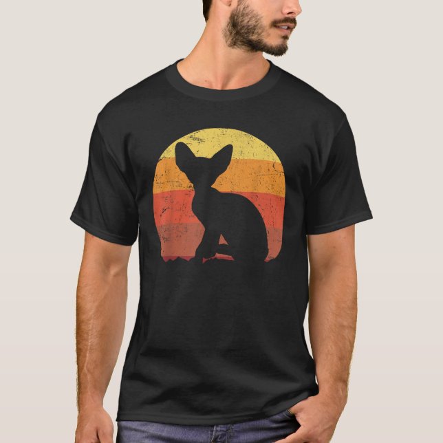Camiseta Gato Sphynx (Frente)