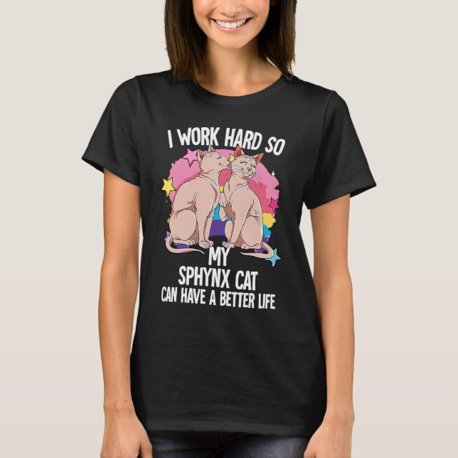 Camiseta Gato Sphynx 3 (Frente)