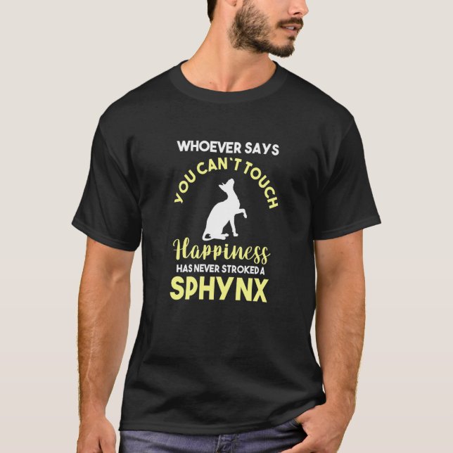 Camiseta Gato Sphynx 6 (Frente)