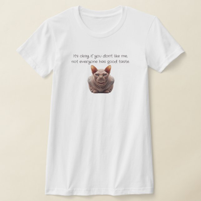 Camiseta Gato Sphynx Engraçado (Postura )