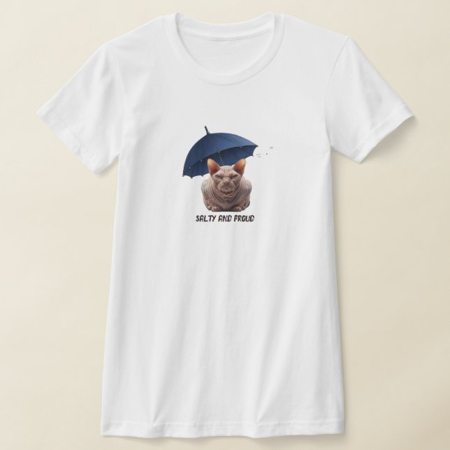 Camiseta Gato Sphynx Salgado (Postura )