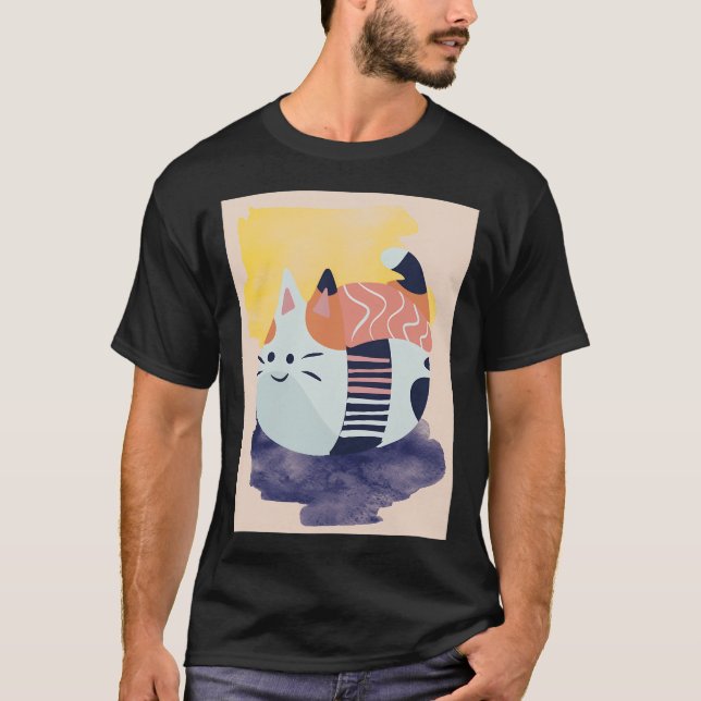 Camiseta Gato Sushi (Frente)