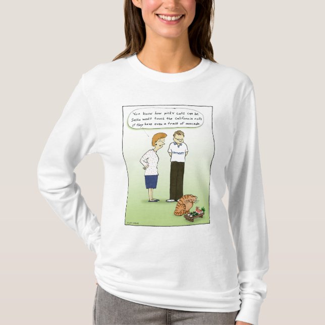 Camiseta Gato Sushi (Frente)
