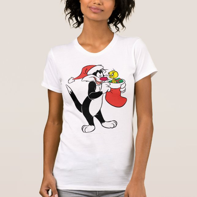 Camiseta Gato SYLVESTER™ com capacidade de armazenamento (Frente)