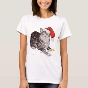 Camiseta Gato Tabby American Shorthair - Natal