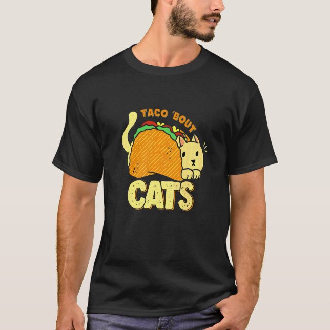 Camiseta Gato Taco Pun (Frente)
