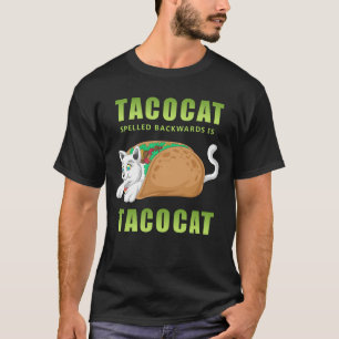 Camiseta gato taco tacocat