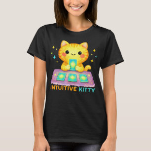Camiseta Gato Tarô Intuitivo Kitty Gato Espiritual Fofo