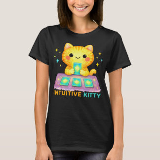 Camiseta Gato Tarô Intuitivo Kitty Gato Espiritual Fofo