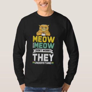 Camiseta Gato Tástico Para A Mulher De Gato Perfeitamente S