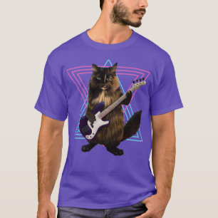 Camiseta Gato tocando violão 1