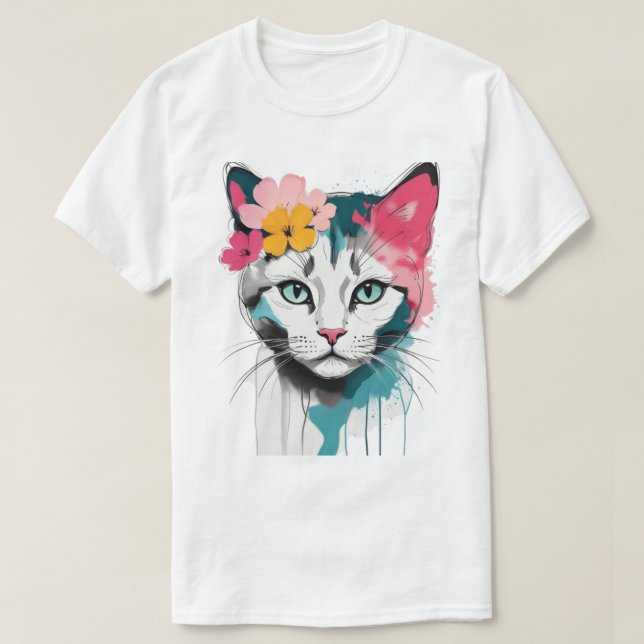 Camiseta Gato Tolo . (Frente do Design)