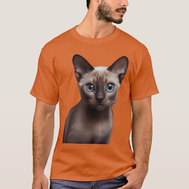 Camiseta Gato Tonquês Uma Ideia Doce De Presente Para Todos (Frente)