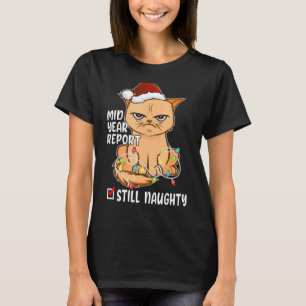 Camiseta Gato Travesso Natal Em Julho Relatório Semestral A