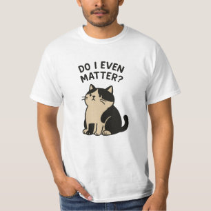 Camiseta Gato Triste E Giro Kawaii. Eu Mesmo Importo? Anima