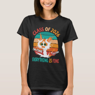 Camiseta Gato Van Turco Cl De 2026 Estou Bem Aluno Gradu