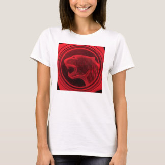 Camiseta Gato vermelho