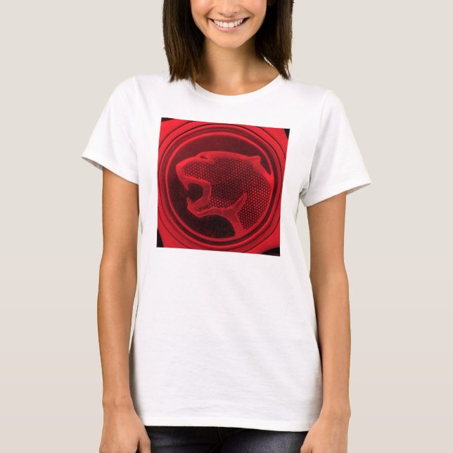 Camiseta Gato vermelho (Frente)