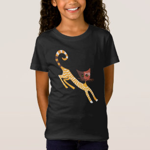 Camiseta Gato vermelho engraçado