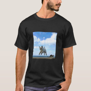 Camiseta Gato Voador Siamês Misturado Yurara _001