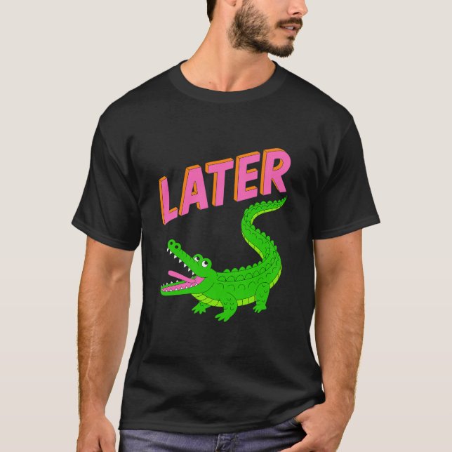 Camiseta Gator Alligator posterior (Frente)