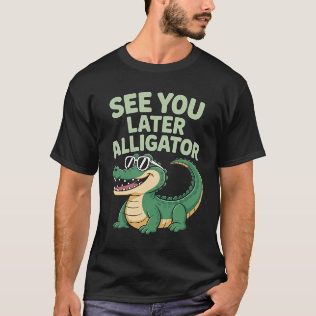 Camiseta Gator Alligator posterior (Frente)