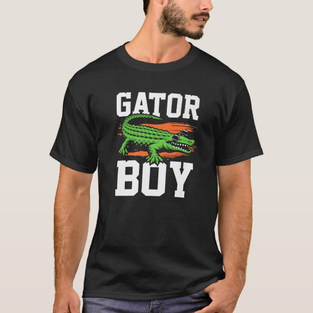 Camiseta Gator Boy for Men Women Crocodilo (Frente)