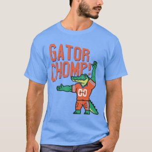 Camiseta Gator Chomp Aligator Mulheres Homens Meninos Menin