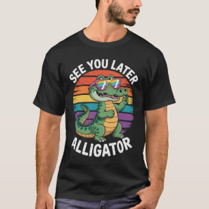 Camiseta Gator de alinhamento posterior