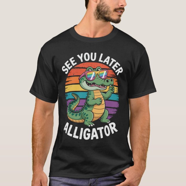 Camiseta Gator de alinhamento posterior (Frente)