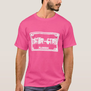Camiseta Gator Forte Flórida Vintage Inspirado Desgastado G
